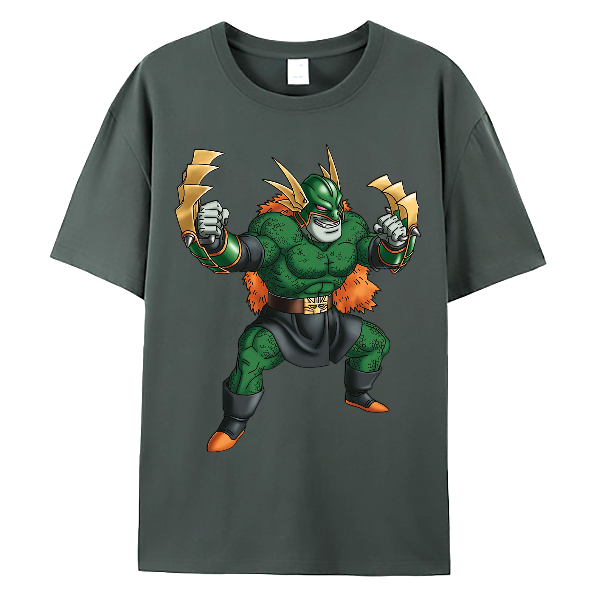 （画像用） ドラゴンクエスト Doragon Kuesuto Dragon Quest 綿100％ メンズ半袖Tシャツ｜肌触りやわらか＆通気性